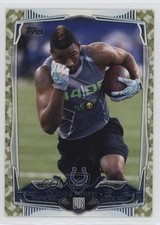 2014 Topps Military Camo 21/399 Loucheiz Purifoy #380 12zm
