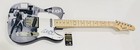 STEVE AOKI SIGNED CUSTOM ELECTRIC GUITAR AUTOGRAPHED DJ JSA COA — photo 1