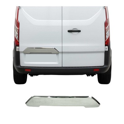 Kofferraumleiste Heckleiste für Ford Transit Custom 2014-2024 Edelstahl Chrom