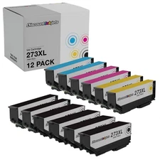 Compatible Ink Cartridge Replacements for Epson 273XL 12pk HY