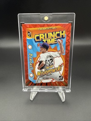 JACOB MISIOROWSKI ~ 2026 Donruss CRUNCH TIME Red Xplosion! #/99   Brewers