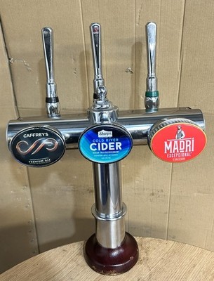 3 Wege Bier Pumpe/Bier Schrift/Pub/Bar/Mancave/Madri/Kaffrey/Offshore Pils