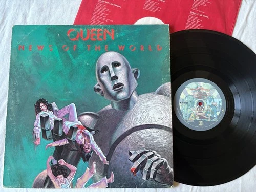 Queen – News Of The World LP Inner (VG++) [1st US Press, Club] ELEKTRA