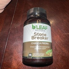 CHANCA PIEDRA Stone Breaker Kidney Support 100ct Each B'LEAF NATURE 07/27