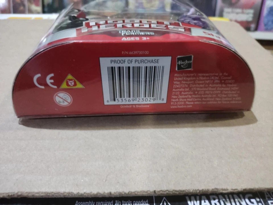 Transformers Robot Heroes Grimlock & Shockwave Mini Figures 2” Figures NEW - Image 3 of 4