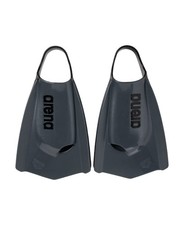 Swim Training Fins Short Blade Closed Heel Black Unisex Size 9-11