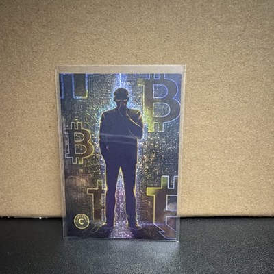 CardSmiths Currency Cred Satoshi Nakamoto Bitcoin Insert Trading Card #45 2025