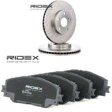 RIDEX Bremsenset Vorne Bremsscheiben Beläge für TOYOTA PRIUS PLUS (ZVW4)