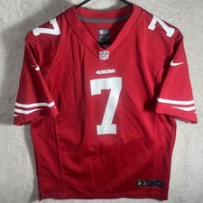 Colin Kaepernick 49ers Jersey Youth 14/16 Large Red White NFL Mens 3245