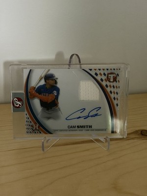 2026 topps pristine cam smith patch auto encased