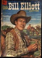 Wild Bill Elliott #9 (Dell Comics July-September 1952)