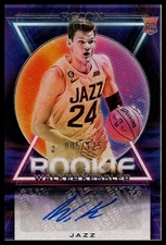 2022-23 Panini Recon Walker Kessler #RRS-WKK Utah Jazz #/125 SN,AU