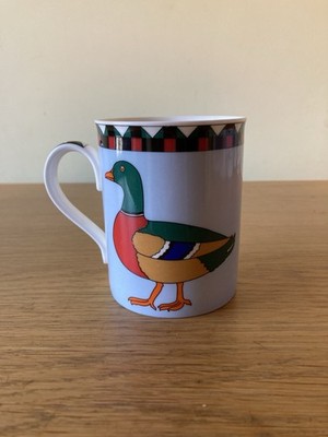 Vintage Royal Grafton Art Deco Stil Drake Fine Bone China Becher Top Zustand