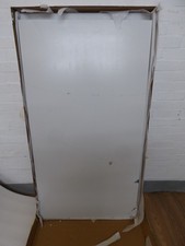 Baumhaus White Marble Kitchen Island Top - WORKTOP ONLY *DAMAGED*