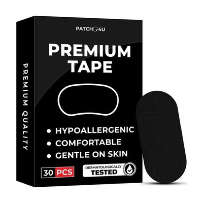 30-120 Strips Gentle Mouth Tape for Night Use   Soft Hypoallergenic Lip Support