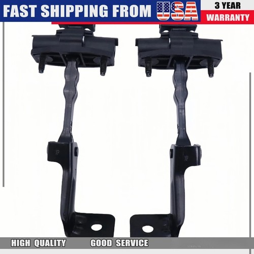 Set of 2 Front Left & Right Door Check Strap Stopper For 17-25 Tesla Model 3 US