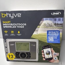 Orbit 57950 B-hyve Smart Indoor/Outdoor 12-Station WiFi Sprinkler System Control