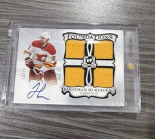 2023-24 UD The Cup Jonathan Huberdeau Quad Patch 15/15 Foundations