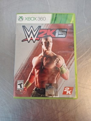 WWE 2K15 Microsoft Xbox 360 Complete CIB with Manual