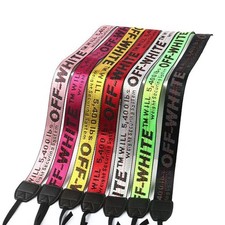 OFF-WHITE Adjustable DSLR Camera Neck Shoulder Strap For Canon Sony leica Pentax