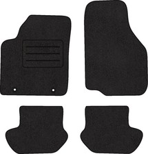Fußmatten Velours Autoteppich passend für FORD KA I satz schwarz