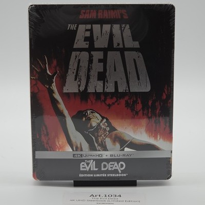  The Evil Dead 1981 4K UHD SteelBook 45th Anniversary Sony France NEU VERSIEGELT 