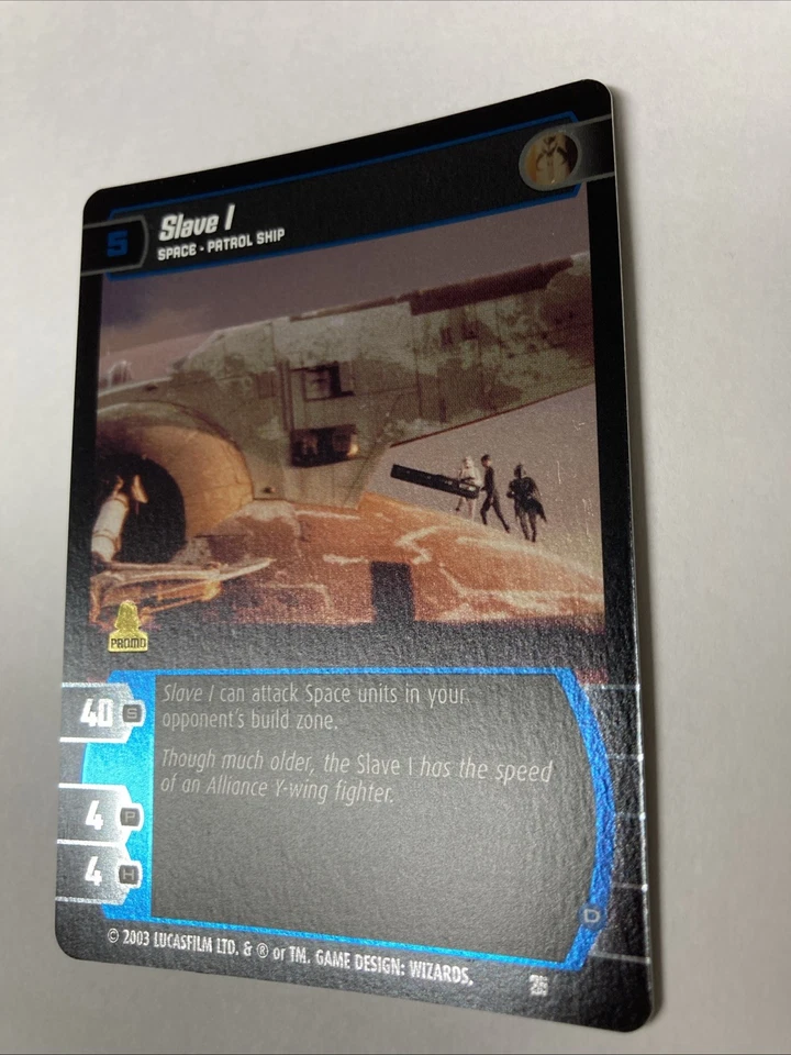 Star Wars TCG WotC Slave 1 Promo Foil - Image 2 of 4