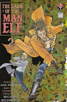 Saga of the Man Elf, The #2 FN; Trident | Michael Moorcock - w/Bag+Board