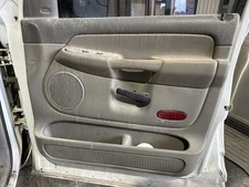 DODGE 3500 PICKUP 2004 RIGHT FRONT DOOR TRIM PANEL BROWN