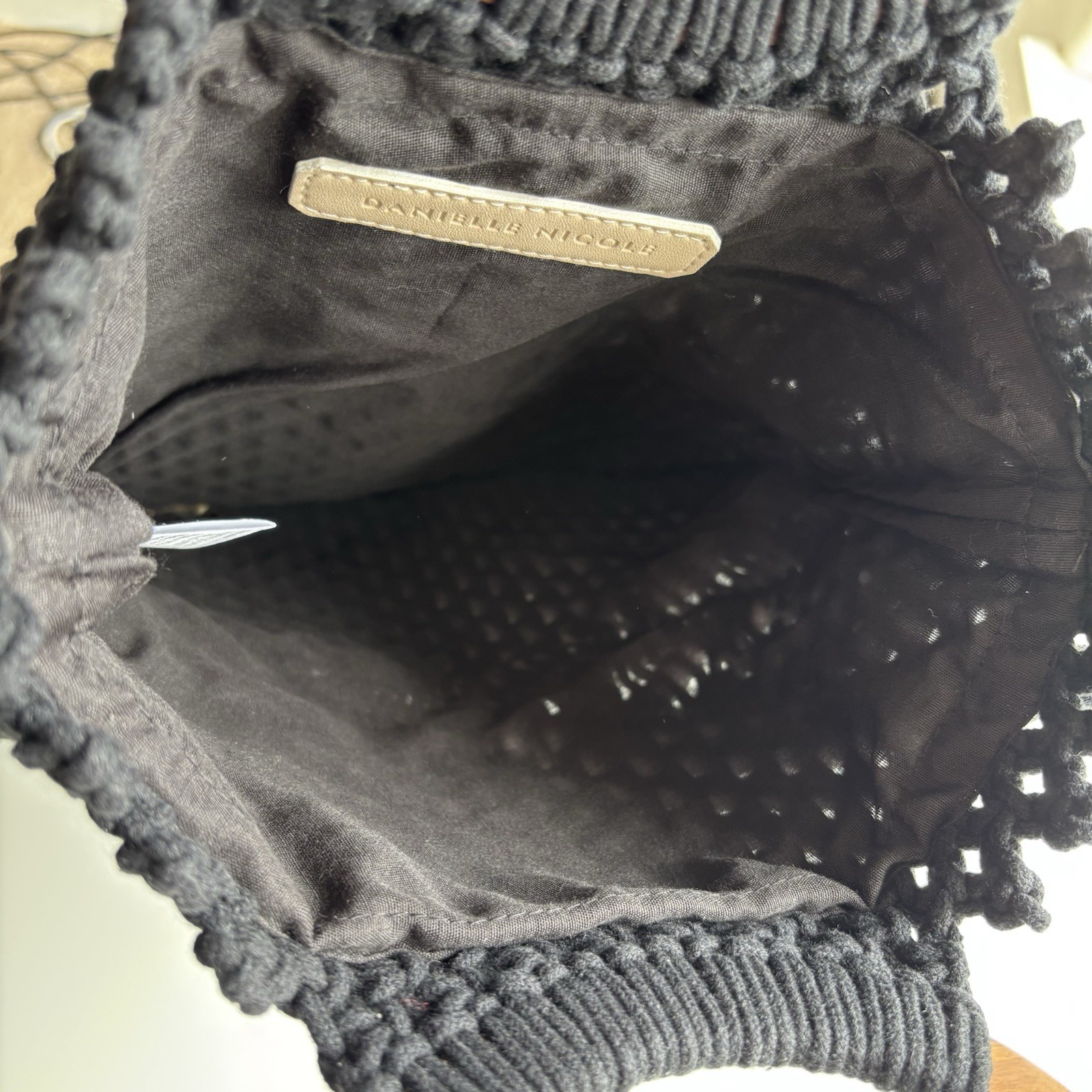 Danielle Nicole Crochet Boho Shoulder Bag Hippie … - image 7