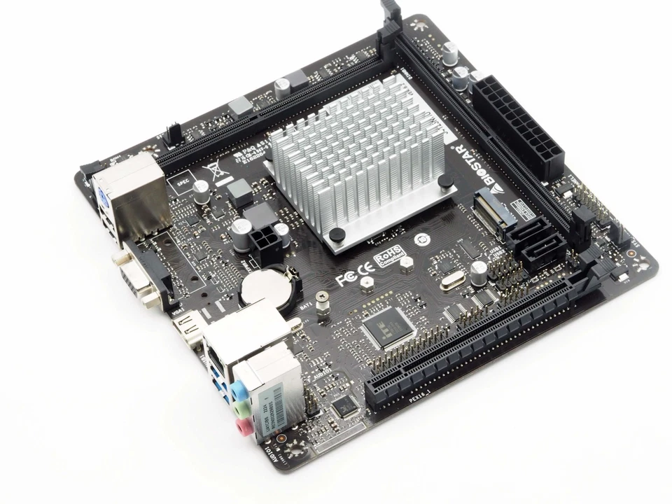 Biostar J4125NHU, Mainboard, miniITX, inkl Intel QuadCore ( bis 4x2,7GHz) passiv - Bild 3 von 4