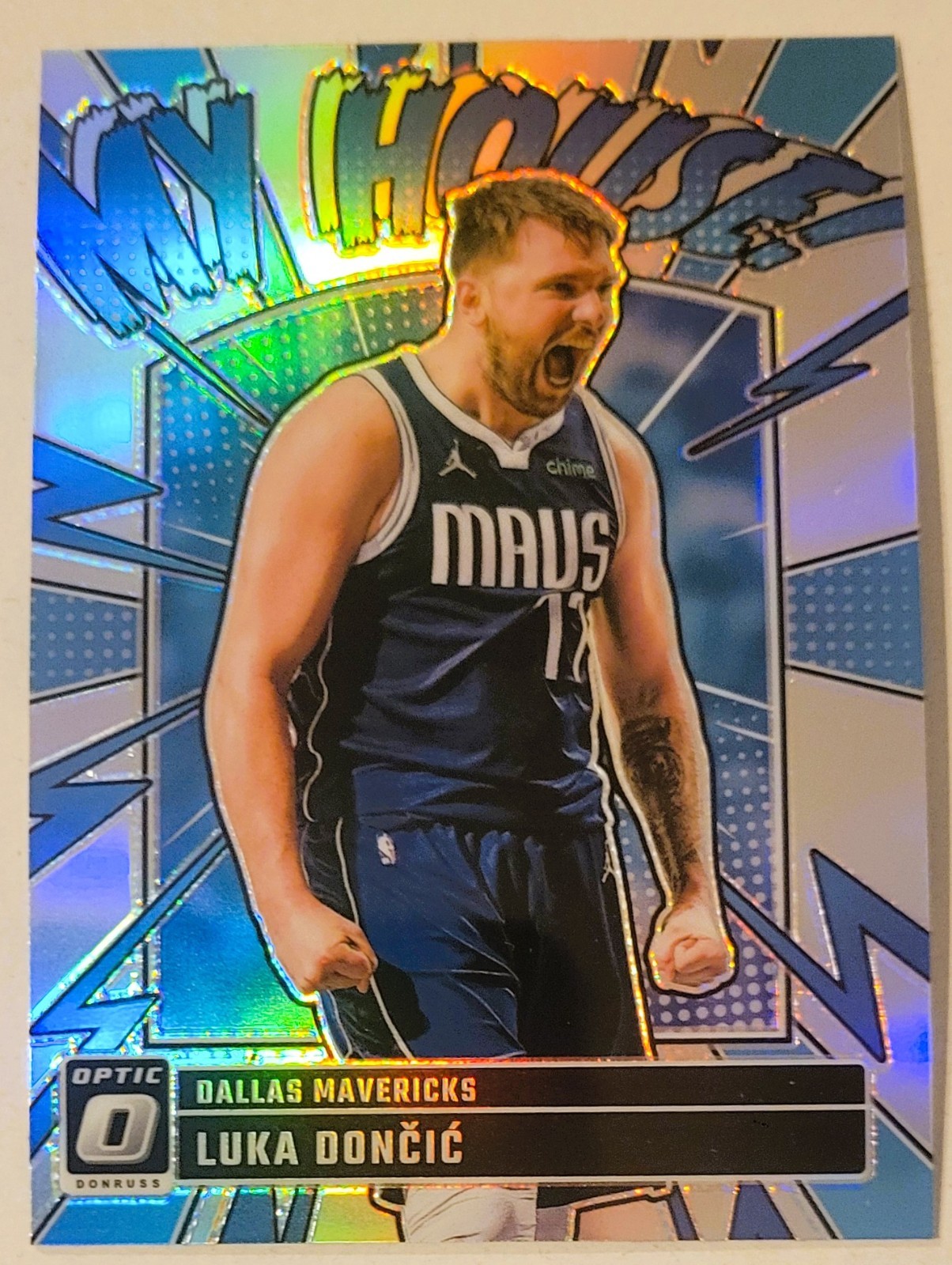 2024-25 Panini Donruss Optic - My House! - Holo Prizm - Luka Doncic - #14