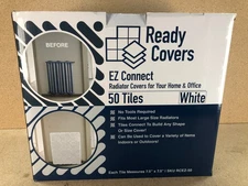 Ready Covers EZ Vented Radiator Protective Heating Connect Cover (50, White)