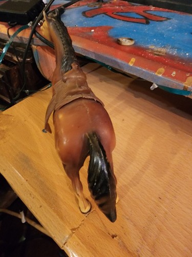 Vintage WS Molded Plastic Toy Horse Krisgonz9383 the offer expired send again - Picture 4 of 4