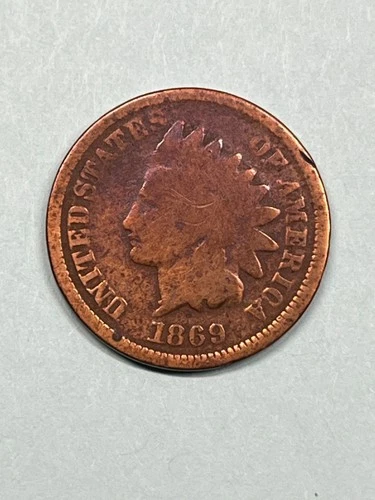 1869 Indian Head Cent G Good