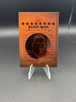 2000 Pacific Paramount #7 Randy Moss Minnesota Vikings Foil HOF B