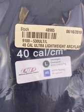 PIP 9100-530ULT/L 40 Cal/CM2, Large, Ultralight Overpant, Navy Blue