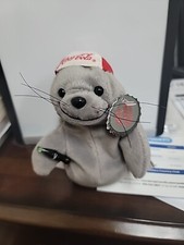 1997 Coca Cola Seal Plush. New W Tag. 5"