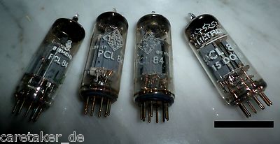 Lot De 2 Tubes Telefunken PCL84 - NOS (New Old Stock) - Même Date De Fabrication