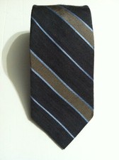 JOHN W.NORDSTROM MENS NEW CHARCOAL 100 SILK CLASSIC NECK TIE WIDTH: 3 1/4"