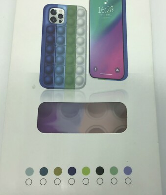 iPhone 11/12 Fidget Bubble Popit Color Cover L/D Beige L/D