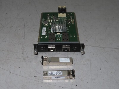 Uplink Network Module Dell 41VC3 Dual Port 10GbE SFP+ Module 09DKXJ 0WTRD1-OEM