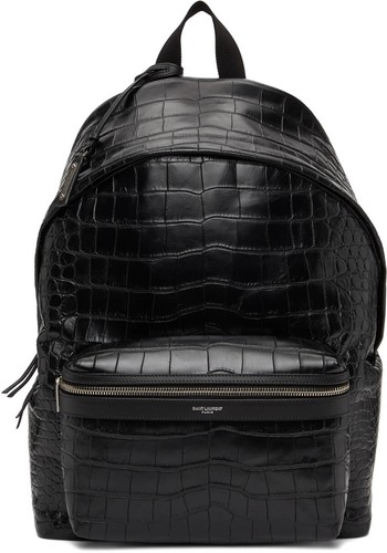 Embossed Leather Backpack | eBay