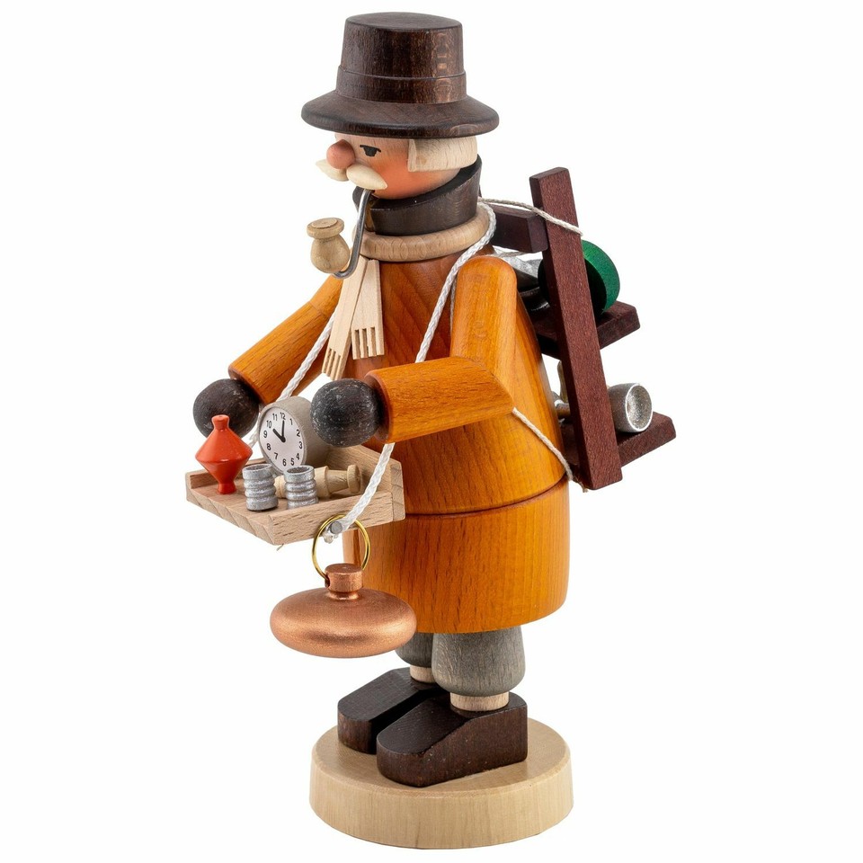 Räuchermännchen Banker (20cm) Von Drechslerei Findeisen