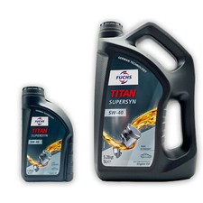6 L Fuchs Titan Supersyn 5W-40 MB 229.3 VW 502 00 / 505 00 RN0700/RN0710 Motor&ouml;l
