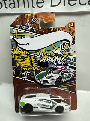 (A4) Hot Wheels Lamborghini Aventador Coupe Missing Logo 4/5 