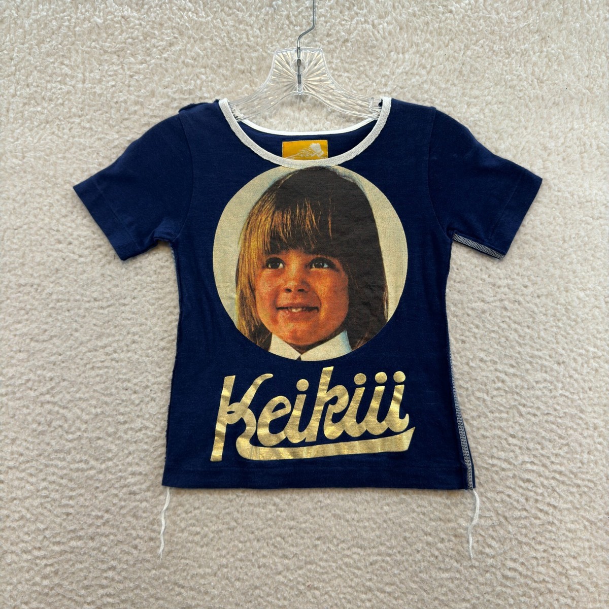 Rainbow Crop Top Forever 21 Vintage Japanese Baby Tee Shirt Crop