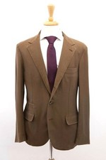 NWT 5895 Brunello Cucinelli Men 100 Cashmere Knit Sportcoat W/Logo 50/40US A191