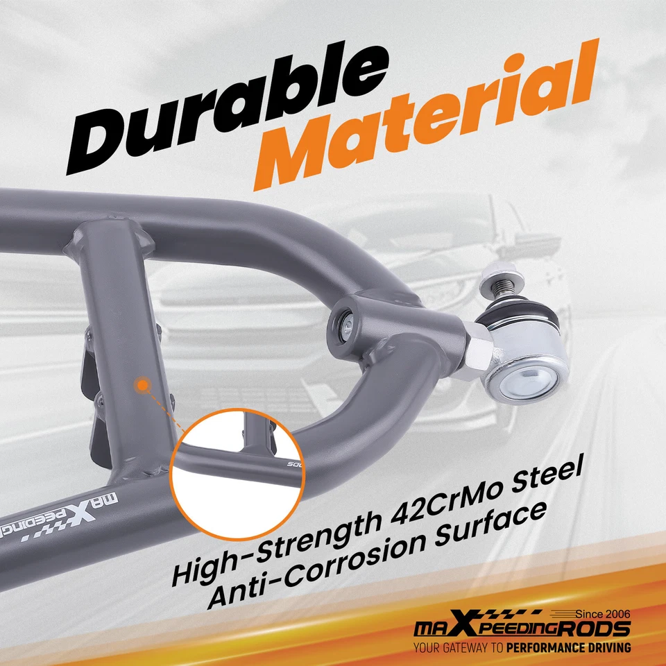 Brazos A delanteros inferiores y superiores para Yamaha Warrior 350 Yfm350X 1989 1990 1991-2003 Foto 2 de 4