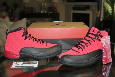 Air Jordan 12 Reverse Flu Game Matte Red CT8013-602 - Fastsole